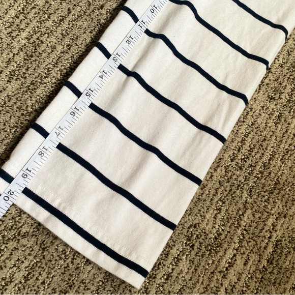 Faherty White and dark blue Striped Long Sleeve Tee - Picture 8 of 8